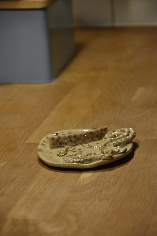 Ręcznie Malowany Talerzyk Ceramiczny - Ośmiornica Cthulhu, Pod Biżuterię