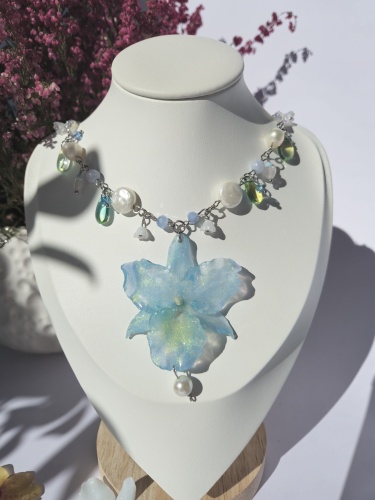 Azure Fairy Necklace