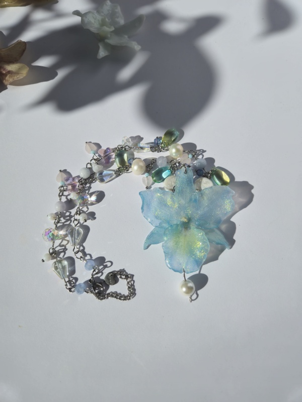 Azure Fairy Necklace