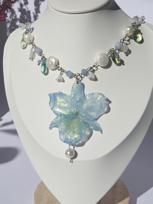 Azure Fairy Necklace