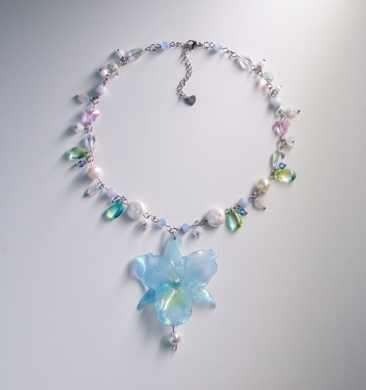 Azure Fairy Necklace