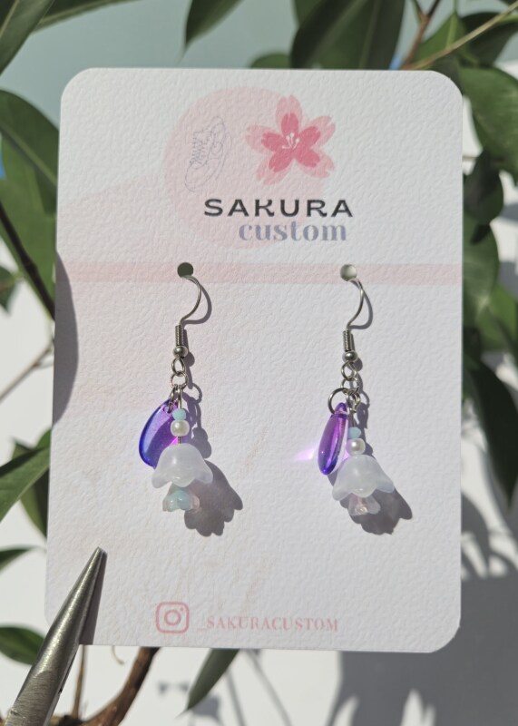 Violet Earrings
