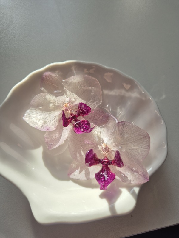 Orchid Blossom Earrings