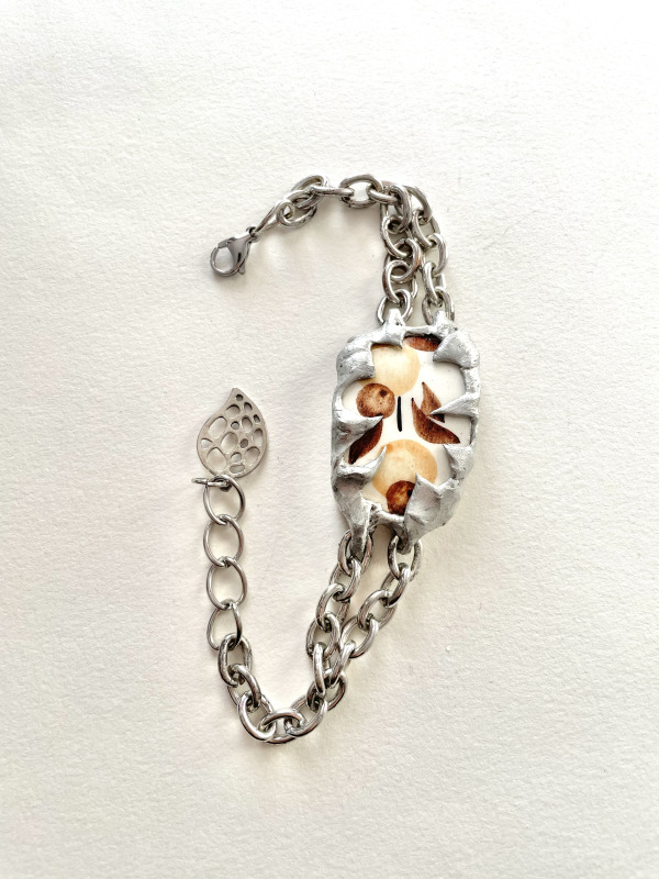 Bransoletka z ceramiką